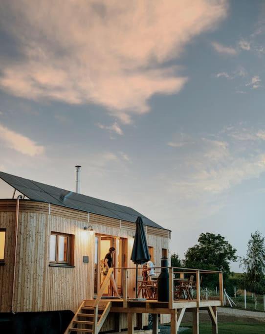 Willa Wohnwagon Paul - Autarkie Erleben! - Tiny House Oberschneiding Zewnętrze zdjęcie