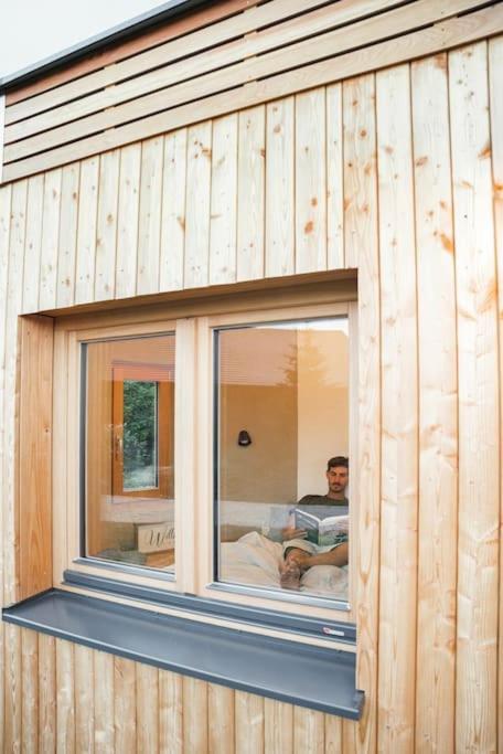 Willa Wohnwagon Paul - Autarkie Erleben! - Tiny House Oberschneiding Zewnętrze zdjęcie
