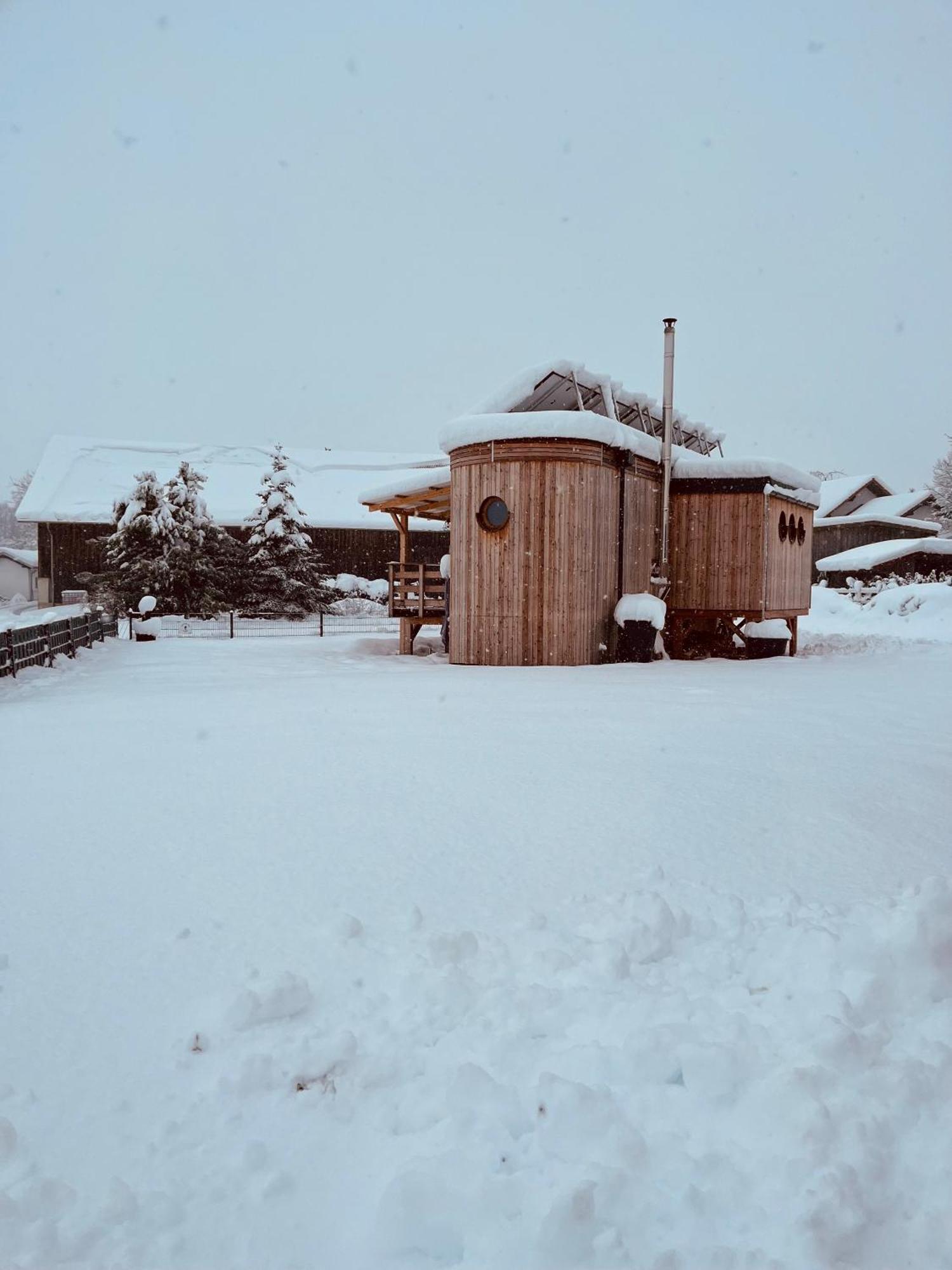 Willa Wohnwagon Paul - Autarkie Erleben! - Tiny House Oberschneiding Zewnętrze zdjęcie
